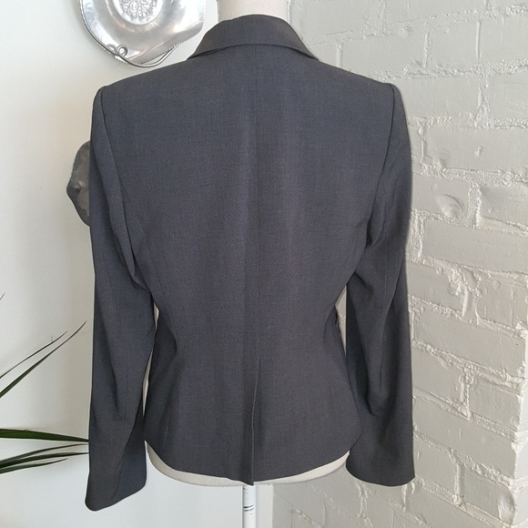 Calvin Klein size 10 Blazer charcoal grey - Picture 4 of 6